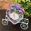 Hediye sargısı 5/10/30pcs mini şeker kutusu kalp şekli taşıyıcı düğün mariage dekorasyon çikolata paket kutuları parti malzemeleri