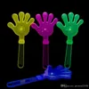 24 cm Flash LED mains luminescentes clap fête lumineuse fournitures lumière main applaudissement dispositif lumineux cadeau de noël jouets