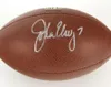 Elway Rice Montana Lamonic Hopkins Rodgers Gates Unitas ADAMS Dungy Autografato Firmato Firmato Autografo Pallone da calcio da collezione