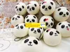 5 stks 4 cm Jumbo Panda Squishy Charms Kawaii Broodjes Brood Mobiele Telefoon Sleuteltas Riem Hanger Squishes