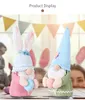 New Easter decoration Party supplies creative rabbit holding egg doll decoration doll gift