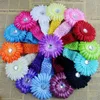 Haarzubehör Gänseblümchen Blumenhäkelstirnband für Kleinkind -Säuglingsstirnbänder Baby Haarband 20pcs