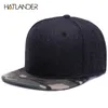 Beanieskull Caps Hatlander High Quality Wool Caps Plain Camouflage Baseball and Hat Men Winter Flat Brim Blank Hip Hop 230214