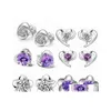Stud -oorbellen voor vrouwen Korean Crystal Channel Earring Studs Wedding Ring Groothandel 925 Sterling Sier Drop Delivery Sieraden Dhdlj