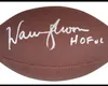 Carter Moss Chubb Campbell Moon Elway Rice Montana Lamonic Hopkins Dédicacé Signé signé signaturer auto Autographe Ballon de football à collectionner