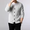 Suéteres masculinos 2023 Marca de moda Sweater malha