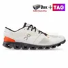 0n Cushion Running Shoes Cloud X 3 Treino Cruz Treinamento Designer de Designer Men Mulheres Mulheres Tênis Merdado Merdado Black Eclipse Magnet Menget Midnight Her