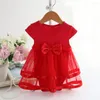 Girl Dresses Toddler Summer Outfits Born Baby Clothes Cute Bow Birthday Tutu Princess Dress Infant Romper