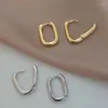 Kolczyki obręcze geometryczne mankiet mankiet vintage małe minimalistyczne okrągłe pierścienie pierścienia uszu urok biżuteria koreańskie akcesoria hurtowe