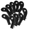 Other Golf Products Golf Head Cover 10Pcs Rubber Neoprene Golf Club Iron Putter Protect Set Number Printed with Zipper For Man Women 230213