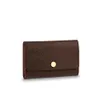 6 Nyckelh￥llare Nyckelp￥se Key Wallet Mens Pouch Womens Card Holder Handbags Leather Card Chain Mini Walls Coin Purse 682 552272a