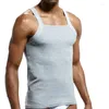 Мужские майки топы юафида сексуальная мужская одежда хлопковая спортивная жилетка для бодибилдинга синглет -рука