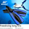 Fins Gloves Brand Fn-600 Snorkeling Diving Swimming Fins Adult Flexible Comfort Swimming Fins Submersible Long Foot Flippers Water Sports 230213