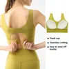 Yoga-outfit Beauty Back Bra All-in-One Nadelloze vrouwen dragen ondergoed Vest Elastische schokdichte hardloopsporten