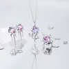 Cluster Anelli Lava Originale 925 Sterling Silver Donne Set di Nozze Per Le Coppie di Lusso 2023 Tendenza Estetica Gioielleria Raffinata