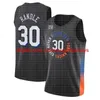 Maillot de basket-ball RJ 9 Barrett Julius 30 Randle Derrick 4 Rose, noir, nouveau, 2021