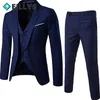 Heren pakken blazers mannelijke slanke formele 3 stcs pakken mannen bruiloft prom pak smoking fit mannen zakelijk werk slijtage pakken bruidegom jacketpants vest 230213