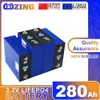 Nuova batteria 3.2V Lifepo4 280Ah 4/8/16PCS Confezione batterie ricaricabili fai da te per carrello da golf Sistema solare per barche EU US Warehous TAX FREE