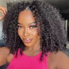 Lace s Kinky Curly V Part Human Hair On Sale Clearance Remy For Women Glueless Preplucked Ready To Go 230214