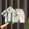 Sets Summer Clothing Set Infant Clothes pcs Baby Boys Children's Short Sleeve Polo Shirts Shorts Toddler Suit Kids Outfits