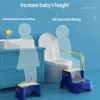 Stegpallar Två steg barn Stegpallar Toalett Potty Train Pall Mångsidig småbarnpall för badrumskök - Non Slip Comfort and Safety 230214