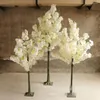 Dekorativa blommor 1,8 m 1,5 m höjd Artificiella körsbärsblommor Trädsimulering Persikan Önskar träd för hemprydnad utomhus trädgård