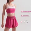 Completo da yoga Pannello a contrasto Gilet fitness Donna Abbigliamento esterno Intimo sportivo assorbente Donna X Cross Beauty Back Reggiseni Palestra Top imbottito