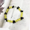 Strand Charms Handmade Necklace Bracelet For Women Faux Resin Ambers Beads Rosary Choker Bangles Agates Jewelry Accessories B555