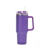 Bicchieri da 40 once Bicchieri di grande capacità con coperchio della maniglia Thermos in acciaio inossidabile Bottiglia d'acqua Bicchieri per auto portatili Bicchieri Bicchieri all'ingrosso