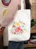 Evening Bags Portable DIY Embroidery Kit Flower Shoulder Bag Handbag Cross Stitch For Beginner Needlework Sewing Art Craft Home Gift