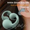 Headsets Ambie Sound Earcuffs Ear Auriculares Earring Type Wireless Bluetooth Earphones IPX5 Waterproof TWS Sport Headphones Earbuds J230214