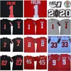 NCAA Ohio State Buckeyes 1 Justin Fields Jersey JK Dobbins Chase Young Dwayne Haskins Binjimen Victor Master Teague George Fútbol americano universitario