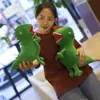 Green Dinosaur Plush Action Figure Toy George's Dinosaur Plush Animal Toy Cartoon Novelty Artiklar Dollar Children's Toys 30cm