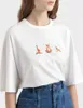 Maison Kitsune Women Designer T shirt Fashion Tops Yoga Digital Printed Round Neck Cotton Short Sleeve T-shirt