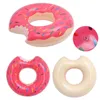 Inflatable Floats tubes Mosodo Inflatable Swim Rings Donut Pools Floats Adult Kids PVC Swimming Tubes Swimming Mattress Seat Circle Beach Accessories J230214