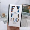 Perfume Sólido Luxo por Fleur Narcotique Ex Nihilo Paris 100ml Fragrâncias Eau de Parfum duradouro Bom cheiro Drop Drop Deliver