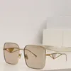 Nieuwe modeontwerp zonnebril 89 vierkante metalen frame high -end vorm eenvoudige en populaire stijl buiten UV400 Protection Glasses2631