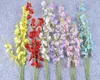 Decorative Flowers 1pc Lifelike Artificial Flower DIY 5-Branch Realistic Orchid Silk Cloth Pography Props Home Decor Accessories