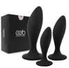NXY anal Toys 3st Plugs Buttplug Training Set Silicone Suge Anus Sex Toys For Women Men Male Prostate Massager Butt Plug Gay BDSM Toy 1125