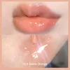 Lip Gloss 4 Colors Glitter Moisturizing Transparent Mirror Water Oil Clear Primer Hydrating Plump Liquid Lipstick Makeup