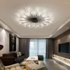 シャンデリアクリスタルモダンLED照明リビングルームベッドルーム用ダイニングスタディキッチンホームデザインの備品用のゴールド天井ランプ