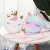 Nouveau Mode Enfants Filles Sacs À Dos Mignon Licorne Animaux Messenger Sac Enfants Clés Porte-Monnaie Mignon Princesse Mini Sac À Main