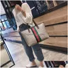 Evening Bags 90 Off To Shop Online European And American Fashion Large Capacity Tote Bag Casual Versatile One Shoder Portable Drop D Dhxln