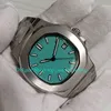 5 Orologi stile 170° anniversario per uomo 40mm Quadrante blu Bracciale in acciaio inossidabile Asia Cal.324 Movimento Orologi da polso Orologi da polso meccanici Orologio automatico