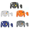 Kontrolery gier bezprzewodowy kontroler Black Srebrny Orange Blue Joystick Player NGC Wii Gamecube Akcesoria