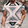 Men's T Shirts 2023 Summer Men's/Women's 3D Printing African National T-shirt Retro Street Personality Men's Wear