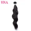 Создатель для волос Una Natural Wave 6a Низкое соотношение индийская remy плетение 3 пучка сделка улочка Human 230214