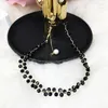 Choker Summer South Korea Short Style Clavicle Chain Fashion Necklace Crystal Pearl Collar