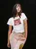23ss Réalisation Par Haut Pour Femme T-shirt à manches courtes T-shirt D'été En Coton