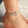 Anklets Ocean Anklet Gold Color Star-Fish Zink Alloy Metal Foot Beach Women Fashion Barefoot Keten Sieraden 1 stuk